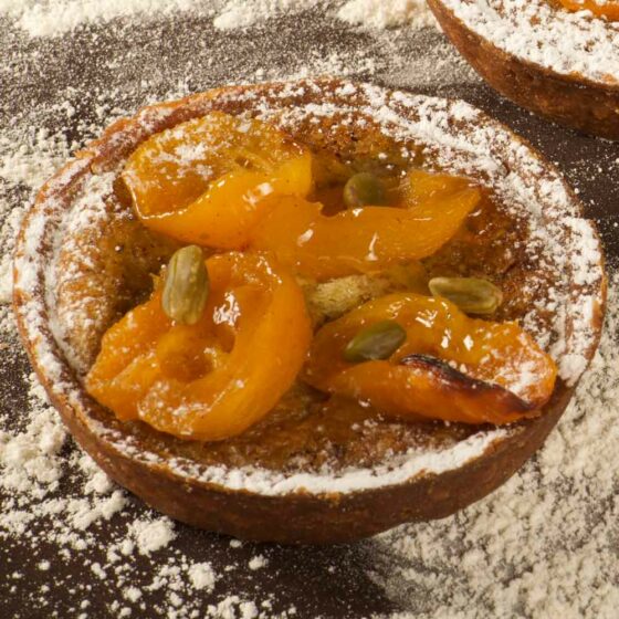 recette tartelette abricots pistaches gourmande
